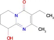 3-ETHYL-6,7,8,9-TETRAHYDRO-9-HYDROXY-2-METHYL-4H-PYRIDO[1,2-A]PYRIMIDIN-4-ONE