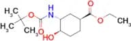 (1S,3R,4R)-3-(BOC-AMINO)-4-HYDROXY-CYCLOHEXANECARBOXYLIC ACID ETHYL ESTER