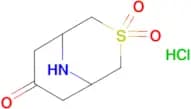 3-THIA-9-AZABICYCLO[3.3.1]NONAN-7-ONE-3,3-DIOXO HCL