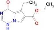 ETHYL 5-ETHYL-4-HYDROXYPYRROLO[1,2-F][1,2,4]TRIAZINE-6-CARBOXYLATE