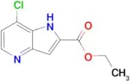 ETHYL 7-CHLORO-1H-PYRROLO[3,2-B]PYRIDINE-2-CARBOXYLATE