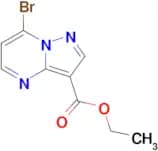 ETHYL 7-BROMOPYRAZOLO[1,5-A]PYRIMIDINE-3-CARBOXYLATE