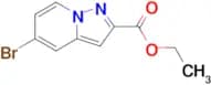 ETHYL 5-BROMOPYRAZOLO[1,5-A]PYRIDINE-2-CARBOXYLATE