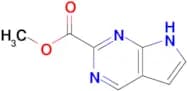 METHYL 7H-PYRROLO[2,3-D]PYRIMIDINE-2-CARBOXYLATE
