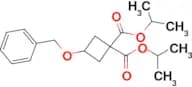3-(PHENYLMETHOXY)-1,1-CYCLOBUTANEDICARBOXYLIC ACID DIISOPROPYL DIESTER