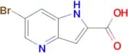 6-BROMO-1H-PYRROLO[3,2-B]PYRIDINE-2-CARBOXYLIC ACID