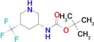 TERT-BUTYL ((3R,5S)-5-(TRIFLUOROMETHYL)PIPERIDIN-3-YL)CARBAMATE