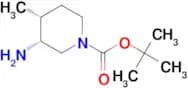 (3R,4R)-3-AMINO-1-BOC-4-METHYLPIPERIDINE
