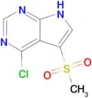 4-CHLORO-5-(METHYLSULFONYL)-7H-PYRROLO[2,3-D]PYRIMIDINE