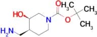 CIS-1-BOC-4-AMINOMETHYL-3-HYDROXYPIPERIDINE