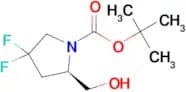 (R)-1-BOC-2-(HYDROXYMETHYL)-4,4-DIFLUOROPYRROLIDINE