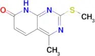 2-(METHYLTHIO)-4-METHYL-8H-PYRIDO[2,3-D]PYRIMIDIN-7-ONE
