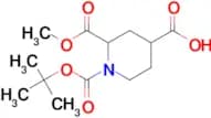 1-(TERT-BUTOXYCARBONYL)-2-(METHOXYCARBONYL)PIPERIDINE-4-CARBOXYLIC ACID