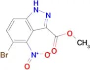 METHYL 5-BROMO-4-NITRO-1H-INDAZOLE-3-CARBOXYLATE