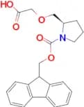 1-PYRROLIDINECARBOXYLIC ACID, 2-[(CARBOXYMETHOXY)METHYL]-, 1-(9H-FLUOREN-9-YLMETHYL) ESTER, (2R)-