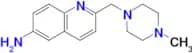 2-[(4-METHYL-1-PIPERAZINYL)METHYL]-6-QUINOLINAMINE