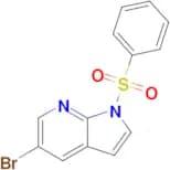 1-BENZENESULFONYL-5-BROMO-1H-PYRROLO[2,3-B]PYRIDINE