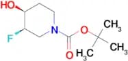 TERT-BUTYL (3R,4S)-3-FLUORO-4-HYDROXYPIPERIDINE-1-CARBOXYLATE
