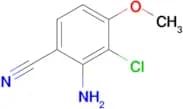 2-Amino-3-chloro-4-methoxybenzonitrile
