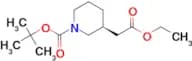 (S)-1-BOC-3-(2-ETHOXY-2-OXOETHYL)PIPERIDINE