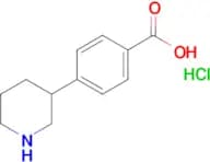 3-(4-Carboxyphenyl)piperidine hydrochloride