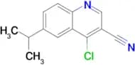 4-CHLORO-6-ISOPROPYL-QUINOLINE-3-CARBONITRILE