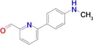 6-(4-(METHYLAMINO)PHENYL)PICOLINALDEHYDE