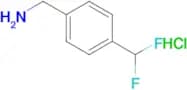 4-DIFLUOROMETHYL-BENZYLAMINE HCL