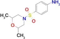 4-[(2,6-DIMETHYLMORPHOLIN-4-YL)SULFONYL]ANILINE