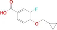 4-(CYCLOPROPYLMETHOXY)-3-FLUOROBENZOIC ACID