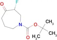 TERT-BUTYL 3-FLUORO-4-OXOAZEPANE-1-CARBOXYLATE