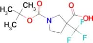 3-TRIFLUOROMETHYL-PYRROLIDINE-1,3-DICARBOXYLIC ACID 1-TERT-BUTYL ESTER