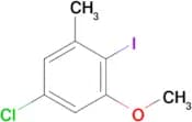 5-CHLORO-2-IODO-1-METHOXY-3-METHYLBENZENE