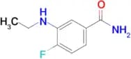 3-(ETHYLAMINO)-4-FLUOROBENZAMIDE
