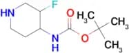 (3-FLUORO-PIPERIDIN-4-YL)-CARBAMIC ACID TERT-BUTYL ESTER