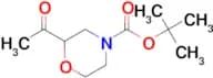 TERT-BUTYL 2-ACETYLMORPHOLINE-4-CARBOXYLATE