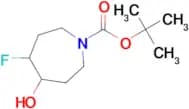 4-FLUORO-5-HYDROXY-AZEPANE-1-CARBOXYLIC ACID TERT-BUTYL ESTER