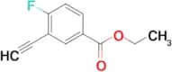 ETHYL 3-ETHYNYL-4-FLUOROBENZOATE