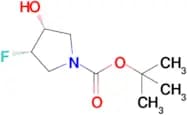 CIS-TERT-BUTYL 3-FLUORO-4-HYDROXYPYRROLIDINE-1-CARBOXYLATE