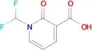 1-DIFLUOROMETHYL-2-OXO-1,2-DIHYDRO-PYRIDINE-3-CARBOXYLIC ACID