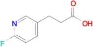 3-(6-FLUOROPYRIDIN-3-YL)PROPANOIC ACID