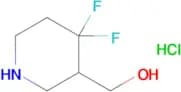 (4,4-DIFLUOROPIPERIDIN-3-YL)METHANOL HCL