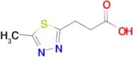 3-(5-METHYL-1,3,4-THIADIAZOL-2-YL)PROPANOIC ACID