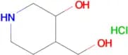 4-(HYDROXYMETHYL)-3-PIPERIDINOL HCL