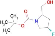 (2S,4R)-TERT-BUTYL 4-FLUORO-2-(HYDROXYMETHYL)PYRROLIDINE-1-CARBOXYLATE