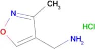 (3-METHYLISOXAZOL-4-YL)METHANAMINE HCL