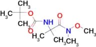 TERT-BUTYL (1-(METHOXY(METHYL)AMINO)-2-METHYL-1-OXOPROPAN-2-YL)CARBAMATE