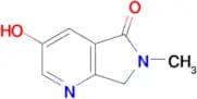 3-HYDROXY-6-METHYL-6,7-DIHYDRO-PYRROLO[3,4-B]PYRIDIN-5-ONE
