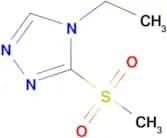 4-ETHYL-3-(METHYLSULFONYL)-4H-1,2,4-TRIAZOLE