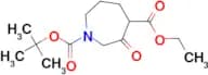 1-TERT-BUTYL 4-ETHYL 3-OXOAZEPANE-1,4-DICARBOXYLATE